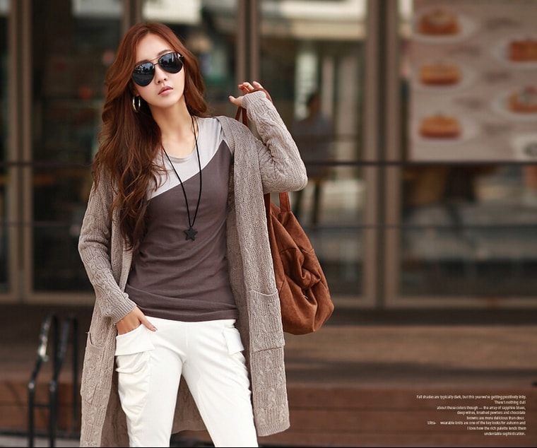 Blouse BL2832 Brown