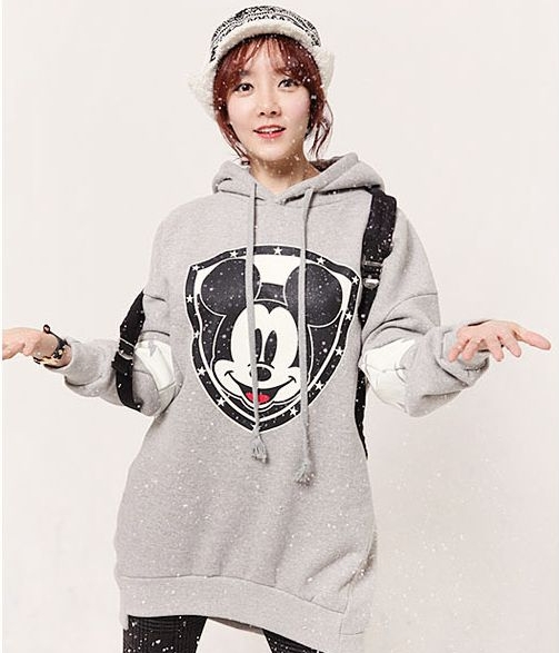 Hoodie Sweater BL2836 Grey