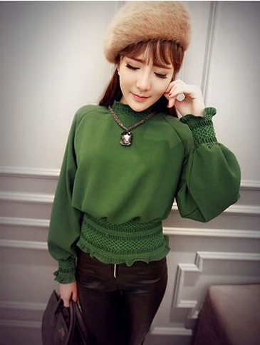 Blouse BL2844 Green