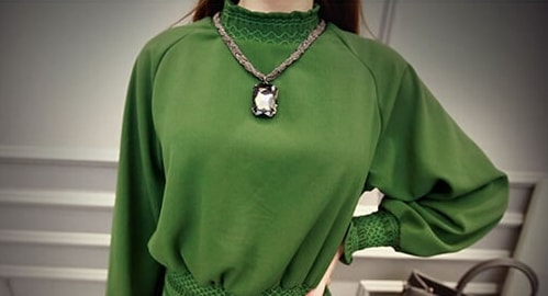 Blouse BL2844 Green