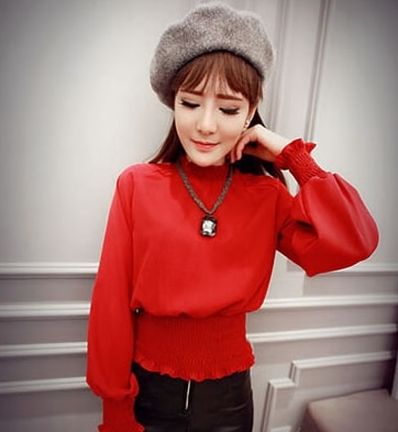 Blouse BL2845 Red