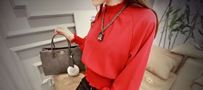 Blouse BL2845 Red