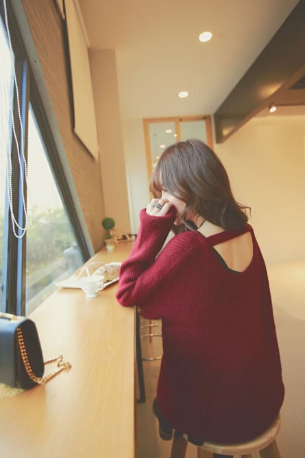 Sweater BL2853 Red Wine