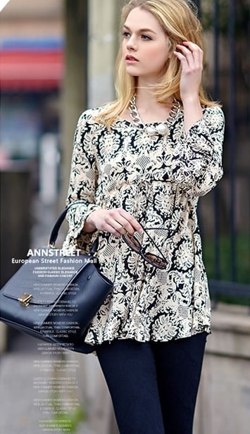 Blouse BL2855 Black