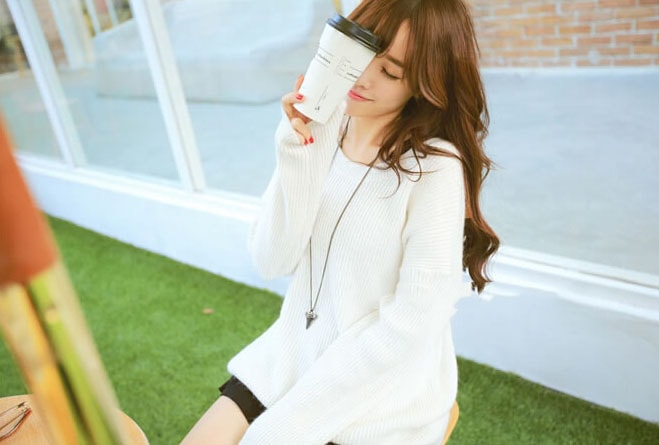 Sweater BL2856 White