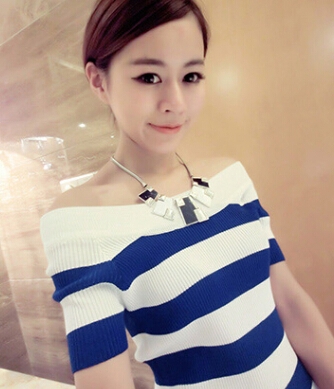 Blouse BL2865 Blue