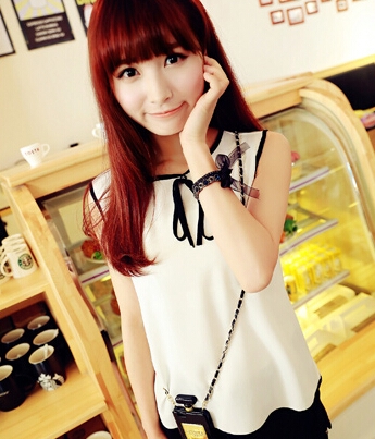 Chiffon Blouse BL2869 White