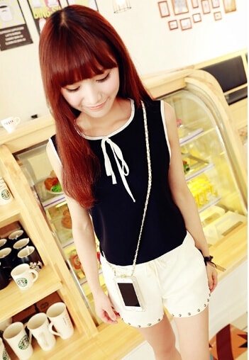 Chiffon Blouse BL2870 Black