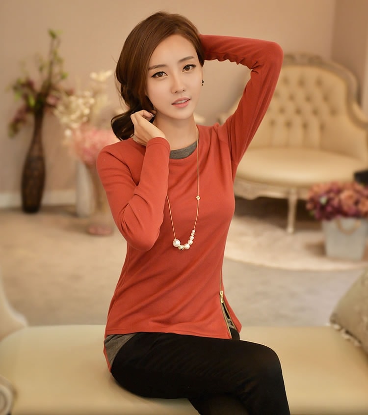 Blouse BL2886 Orange