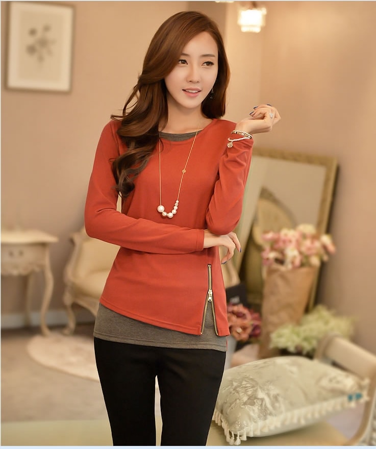 Blouse BL2886 Orange