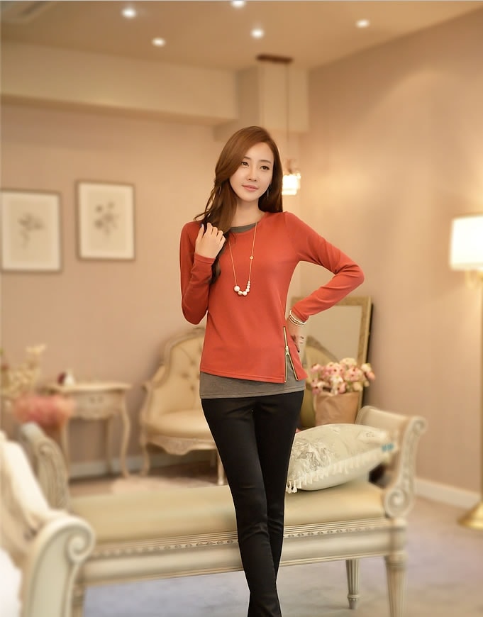 Blouse BL2886 Orange