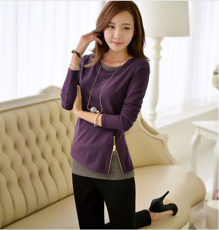 Blouse BL2887 Purple