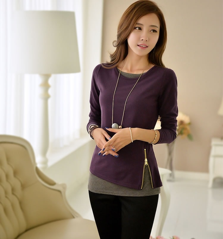 Blouse BL2887 Purple