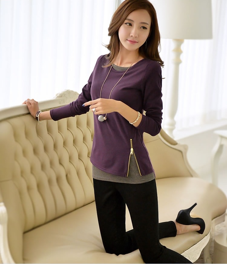 Blouse BL2887 Purple