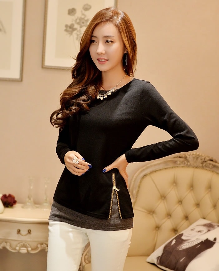 Blouse BL2896 Black