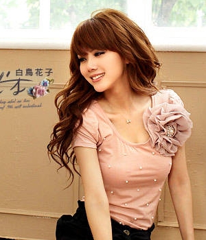 Blouse BL2902 Pink