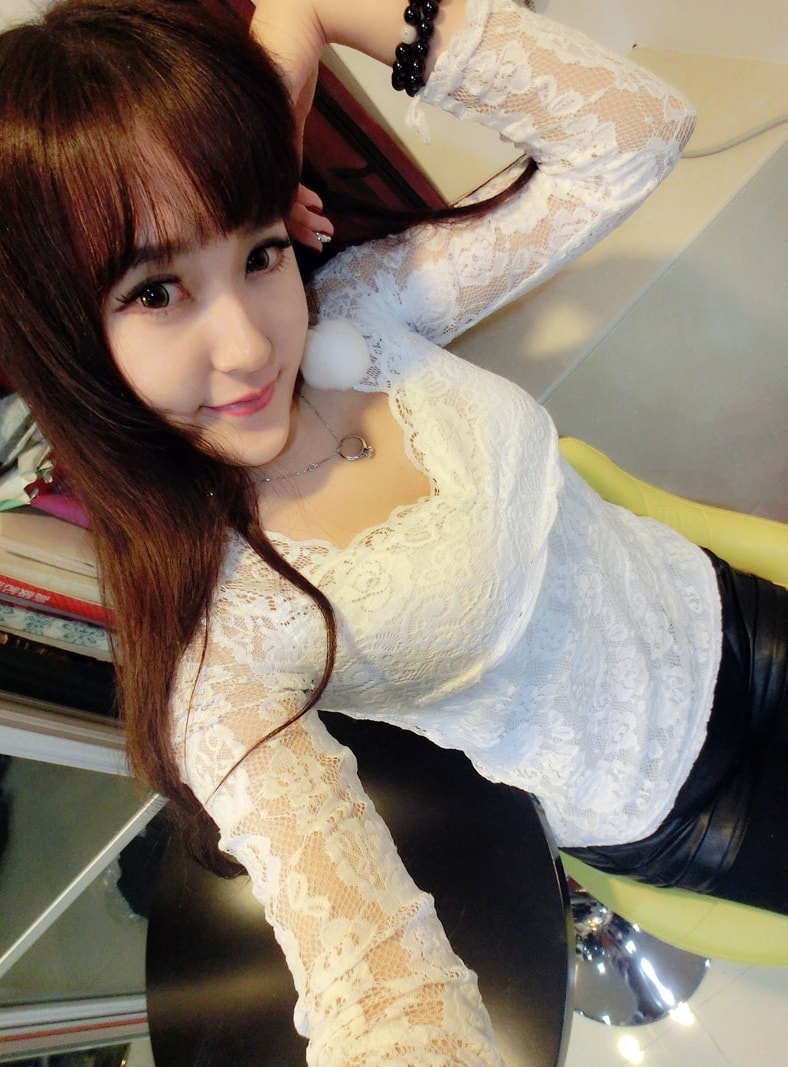 Lace Blouse BL2945 White