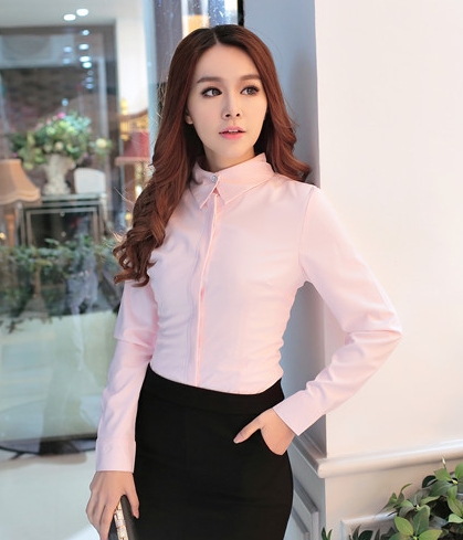 Kemeja Korea BL2954 Pink