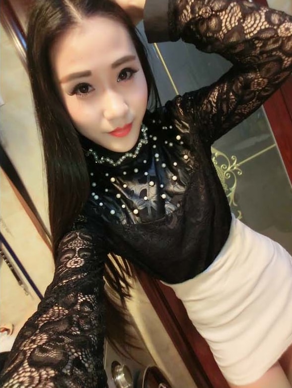 Lace Blouse BL3025 Black