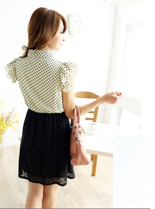 Dress DS3238 White