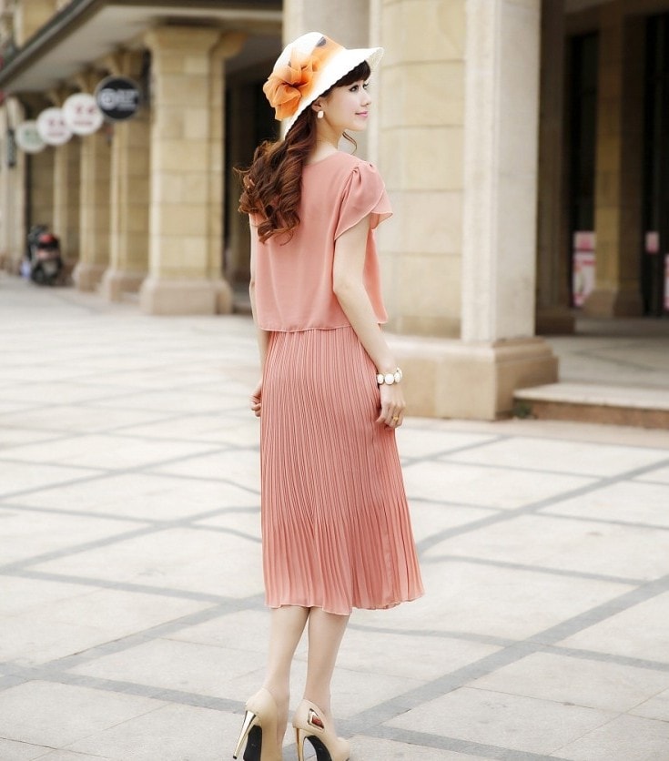 Dress DS3245 Pink