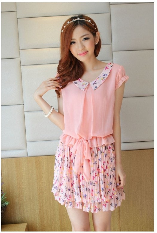 Dress DS3254 Pink