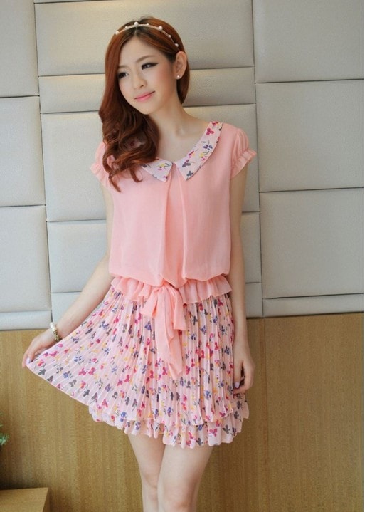 Dress DS3254 Pink