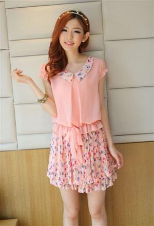 Dress DS3254 Pink