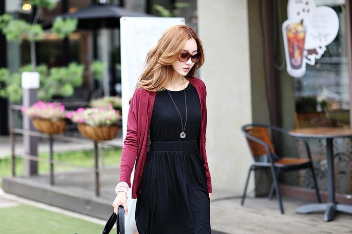 Dress DS3403 Black