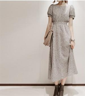 Long Dress DS3467 Gray