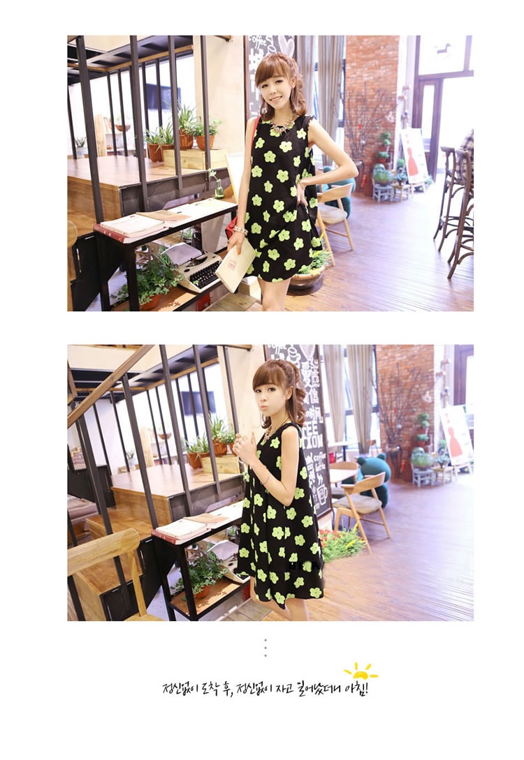 Dress DS3485 Black + Belt