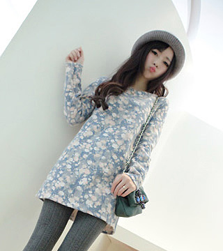 Dress DS3492 Blue