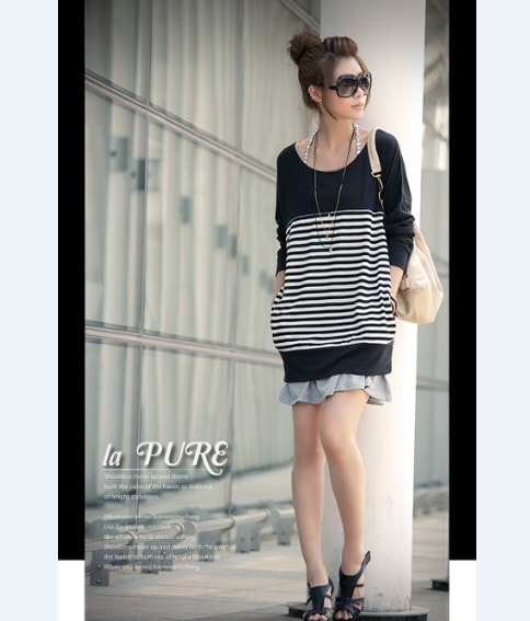 Dress DS3504 Black