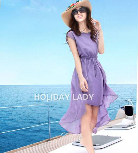 Long Dress DS3510 Purple