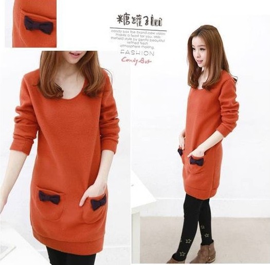 Dress DS3520 Orange