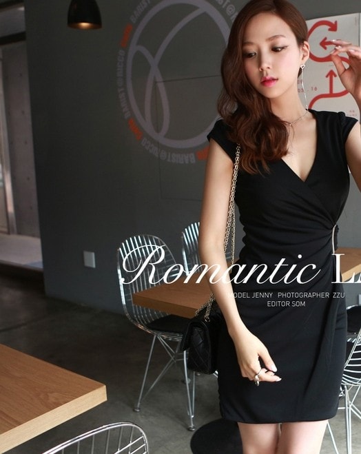 Party Dress DS3536 Black