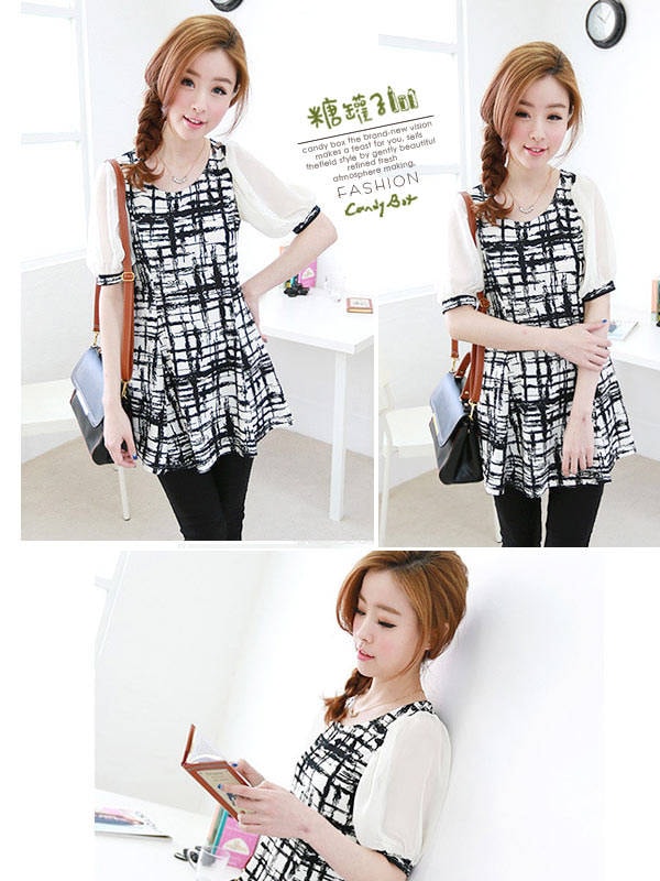 Dress DS3540 Black