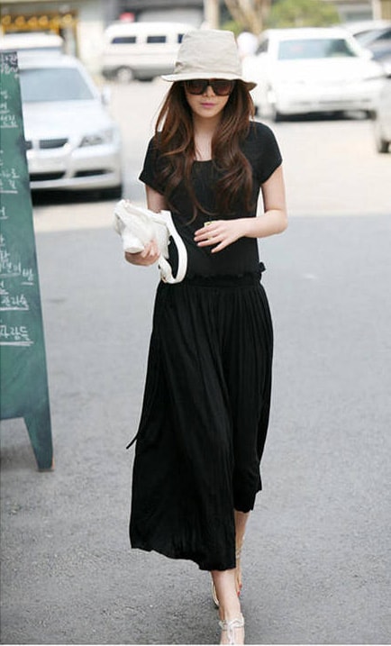 Long Dress DS3551 Black