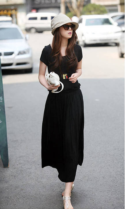 Long Dress DS3551 Black