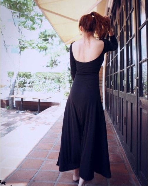 Long Dress DS3583 Black