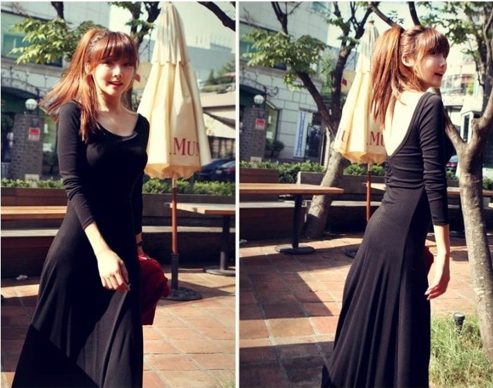 Long Dress DS3583 Black