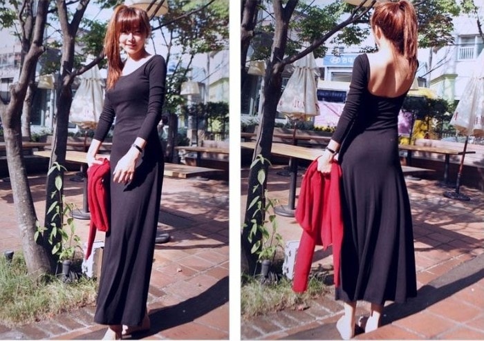 Long Dress DS3583 Black