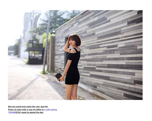 Dress DS3589 Black