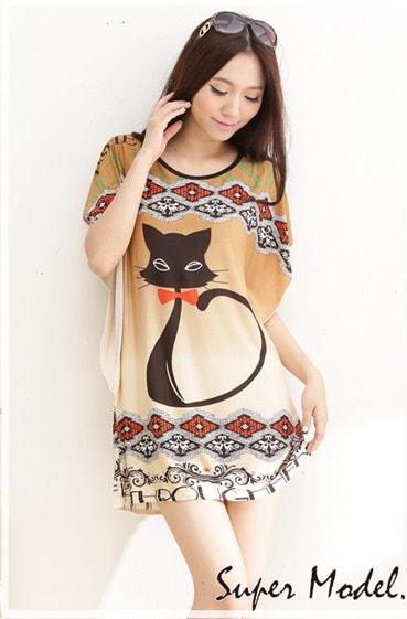 Lycra Dress DS3592 Brown