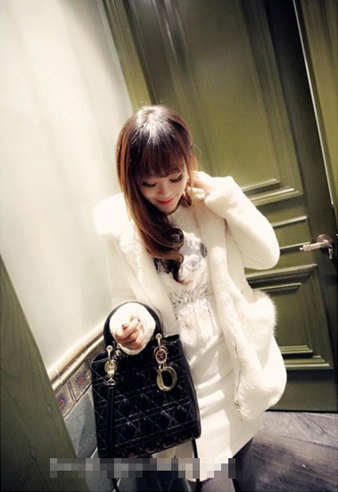 Dress DS3599 White