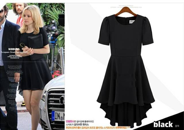 Dress DS3609 Black