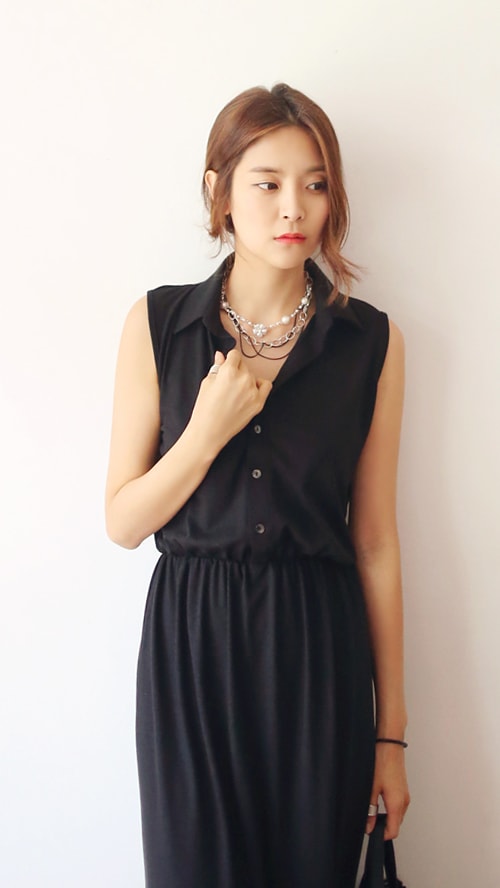 Vest Dress DS3613 Black