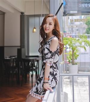 Dress DS3614 Black + Belt