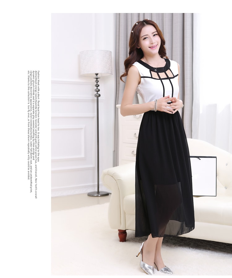 Elegant Long Dress DS3615 Black