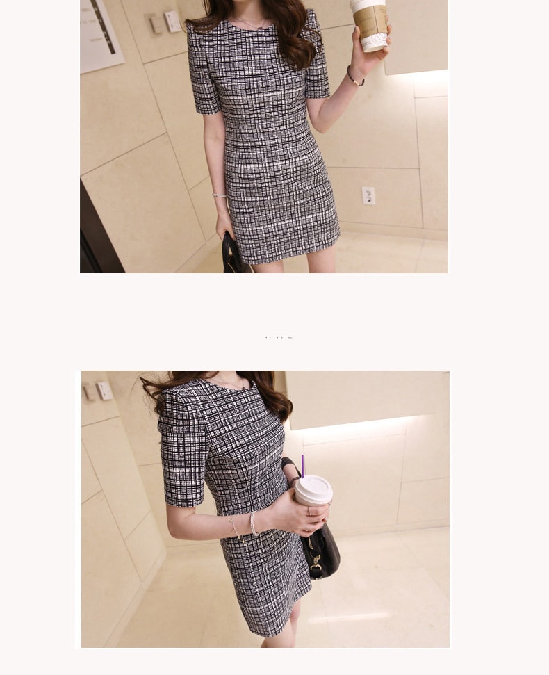 Dress DS3626 Black